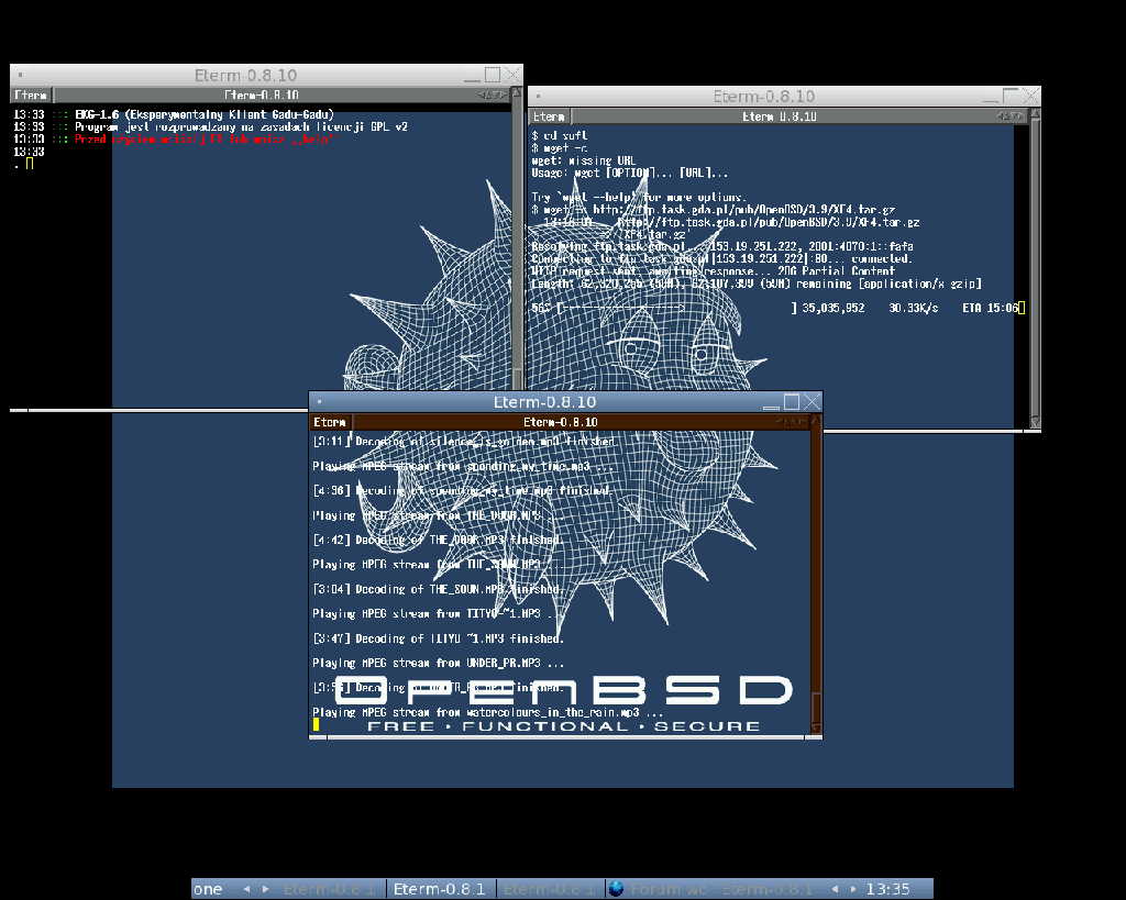 原版：OpenBSD_ （BSD）