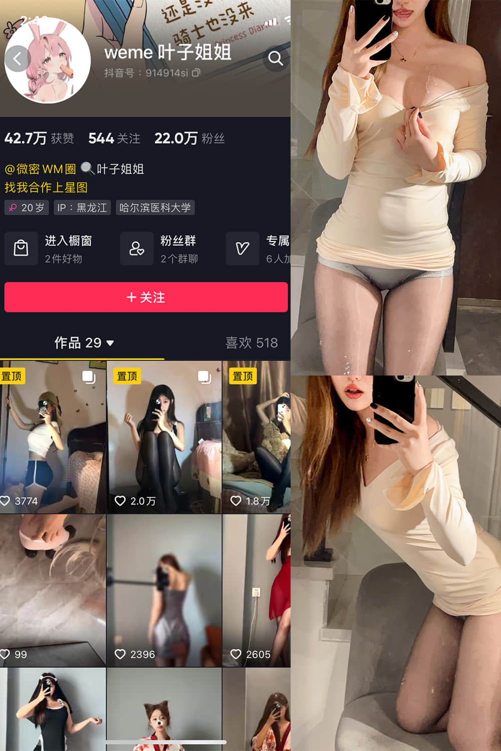 527-叶子姐姐 – 微密圈反差少女写真&视频合集更新第 29 期资源分享【持续更新中】