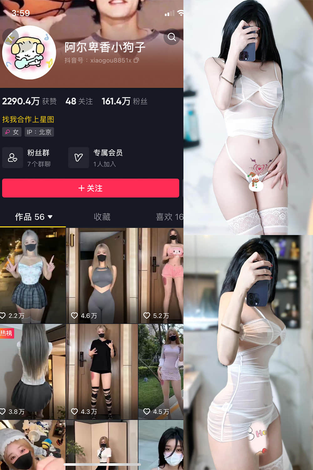 526-阿尔卑香小狗子 – 微密圈写真&视频合集共56套打包写真【持续更新中】