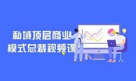 互联网私域顶层商业模式总裁视频课