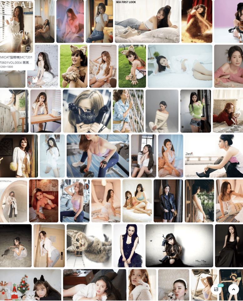 222-MiCat猫萌榜 – 秀人网旗下RUISG 瑞丝馆写真资源合集